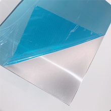 1060 H24 Covered with Protective Film Polished Mirrored Aluminum Sheet Metal with High Reflectivity 88%