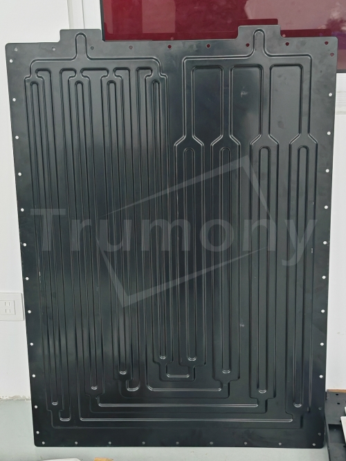 Custom Flow Channel Aluminum Liquid Cooling Plate for Large-Scale Energy Storage Battery Packs 