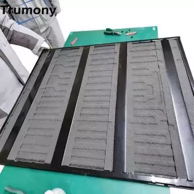 Helium Leak Tested Aluminum Liquid Cooling Enclosure for 1P52S Battery Modules