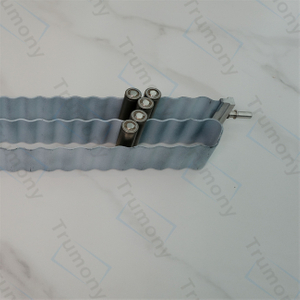  Customized High Performance Liquid Cooling Extrusion Serpentine Tube 4695 Battery Module Cooling Electric Racing Car 