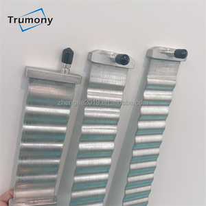 Trumony Aluminum Wave Cold Tube Cooling Pipe for Cylindrical 21700 Cells