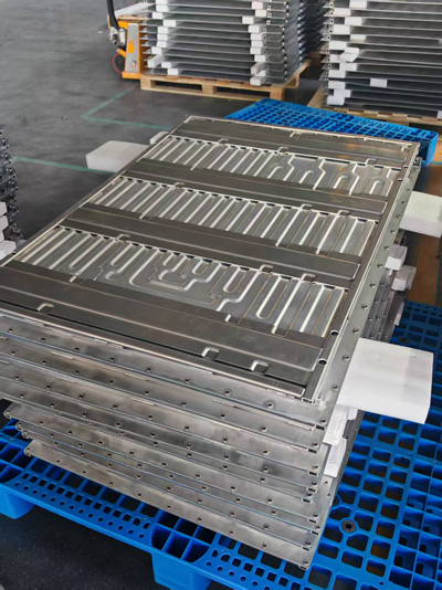 Precision Stamped & Brazed Aluminum Liquid Cold Plate for ESS Battery Pack Thermal Management