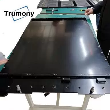 Helium Leak Tested Aluminum Liquid Cooling Enclosure for 1P52S Battery Modules