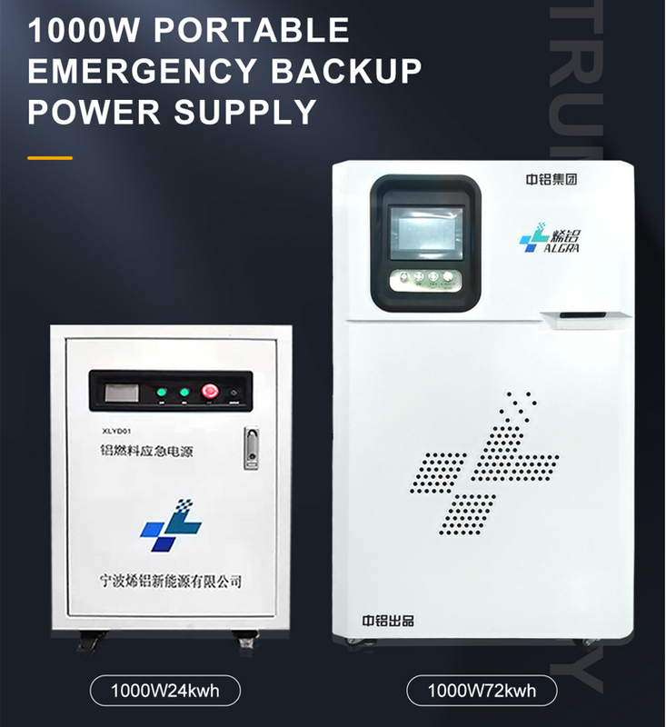 1000W Sao lưu khẩn cấp pin nhiên liệu nguồn cung cấp pin kim loại