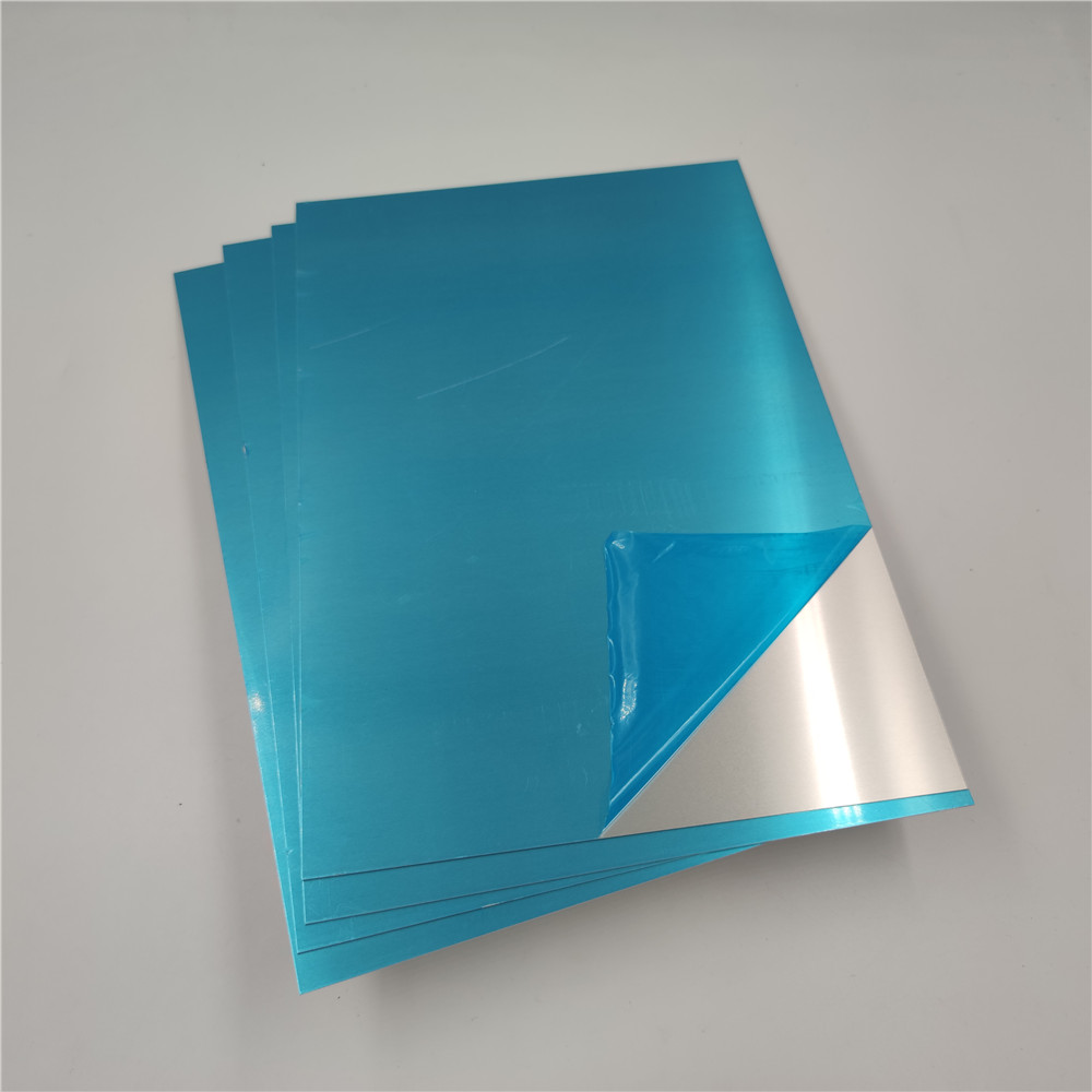 PVDF Coated Pre Painted Buidling Material Aluminum Sheet for Exterior Construction
