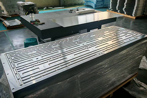 High-Efficiency AL3003 Stamped Brazed Liquid Cooling Plate for 1P104S ESS Battery Packs