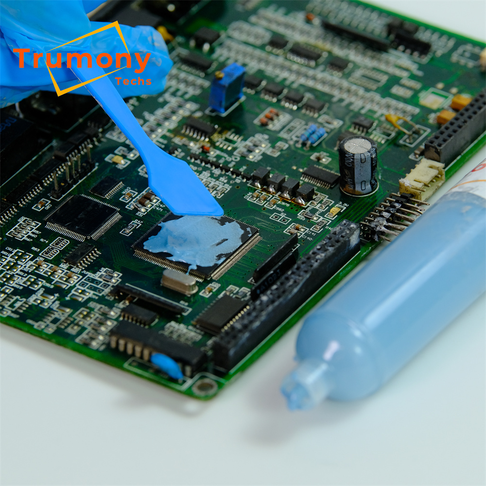 Trumony 6W/M*K Thermal Interface Materia Single Part Fillers One Component Thermal Gel for CPU GPU