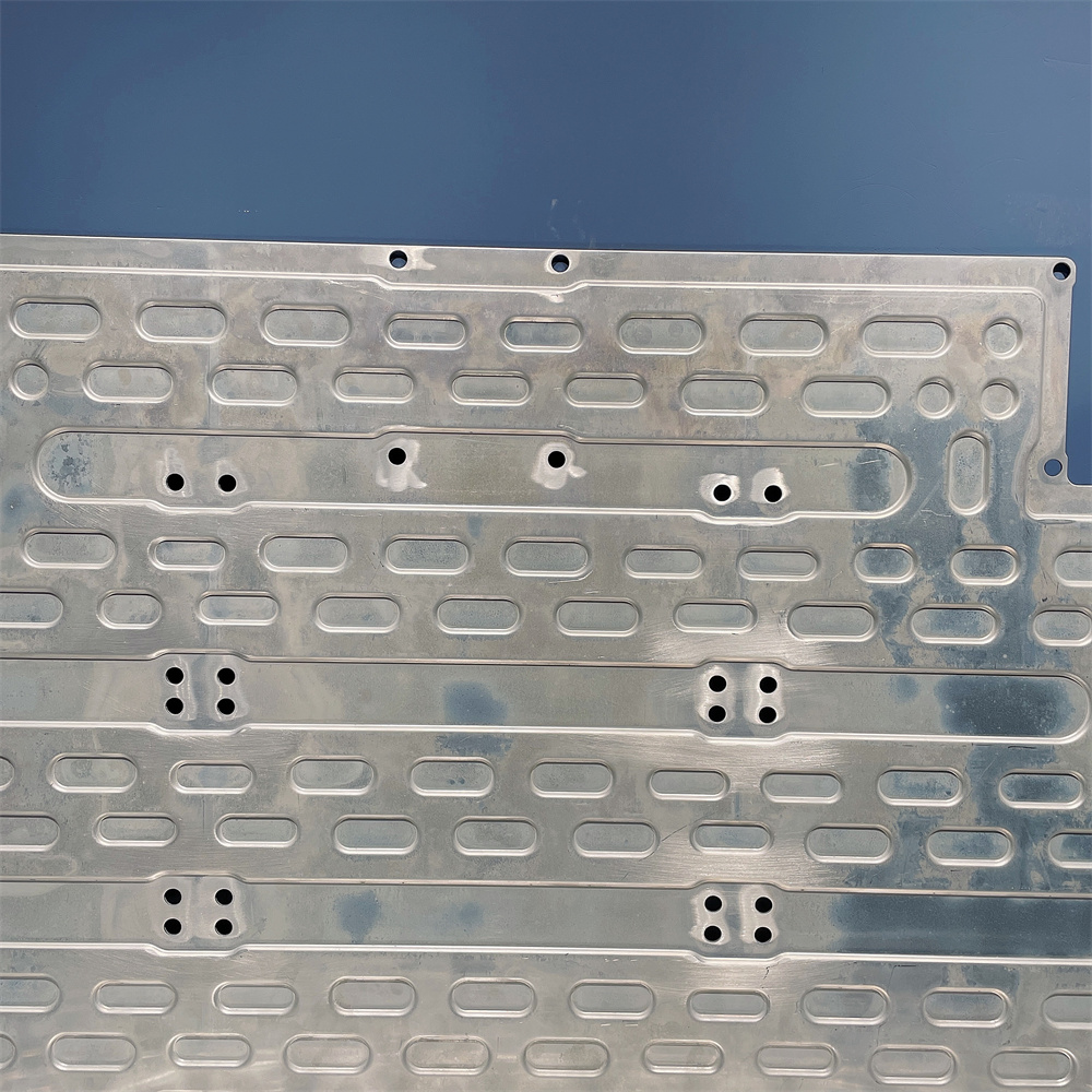 Large Size Aluminum Cooling Plate for Prismatic Bottom Cooling Solution