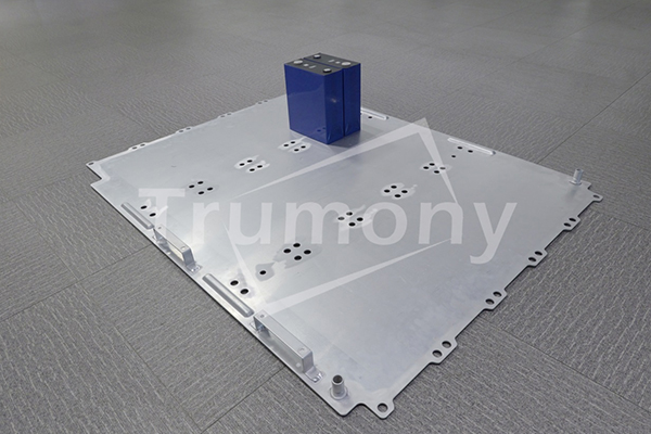 Liquid cooling plate-stamping process