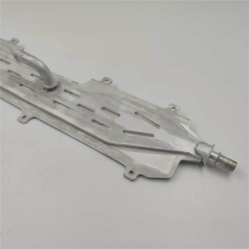 Channel Plate Aluminum Brazing Punch Stamping Water Cooling Plate Buy Aluminum Aluminium Tube