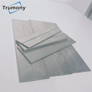 4343/3005/7072 Radiator for Car Aluminum High Frequency Welding Dimple Floded B-type Tube