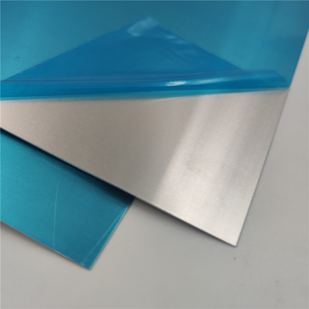 Factory Customized Aluminium Aluminum Plain Flat Plate with PE Film One Side