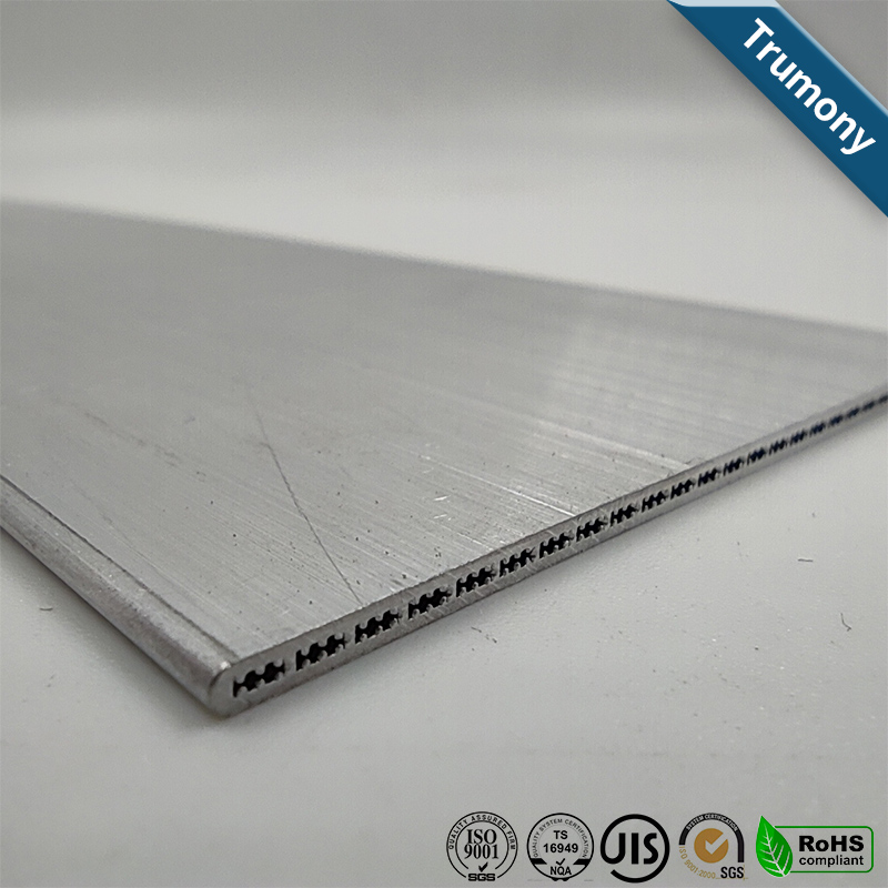 Aluminum Multi Port Channel Extruded Tube for Electronic Vehicles