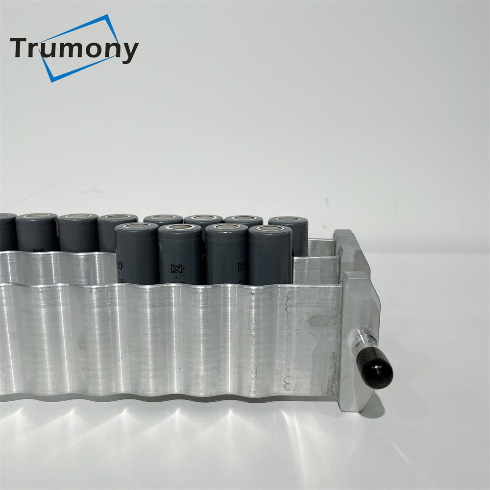 Water Cooled Tube Aluminum Cooling Ribbon for Automobile Battery 
