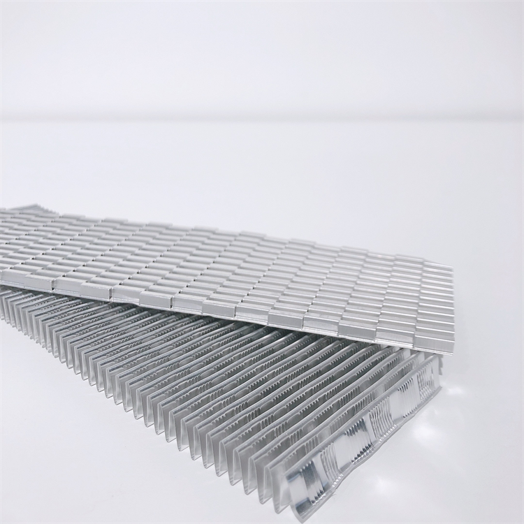 Brazed Aluminum Stamping Turbulator Fin Serrated Fin/Aluminum Fin ...