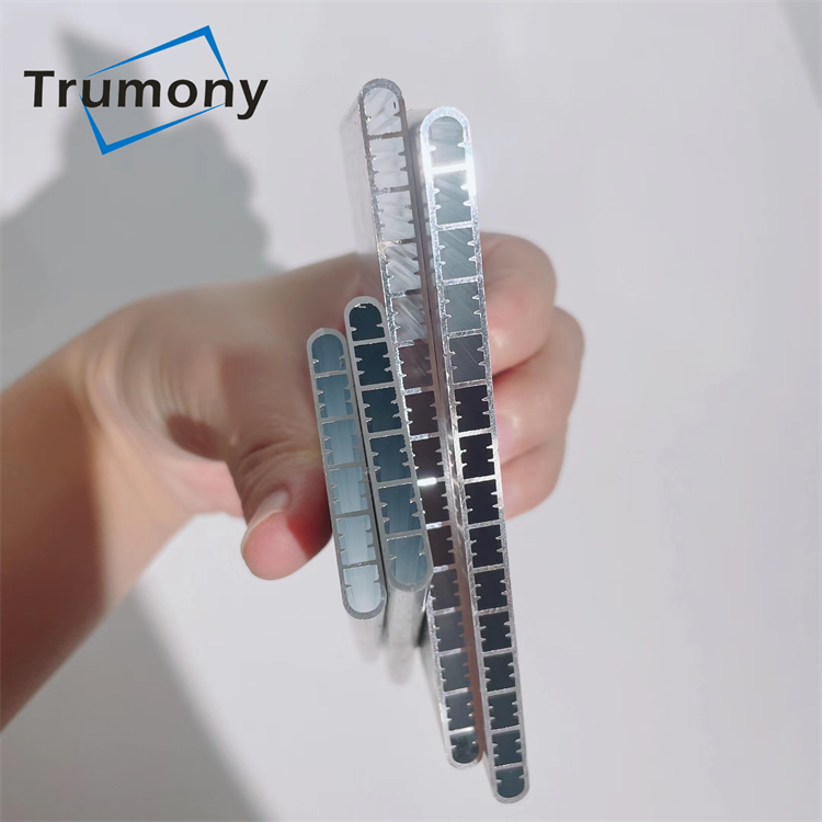 Aluminum Micro Channel Heat Exchanger Multi-port Heat Transfer Tube for Condenser 