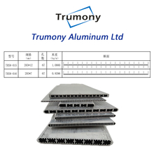 6061 heat transfer Aluminium micro channel channel tube