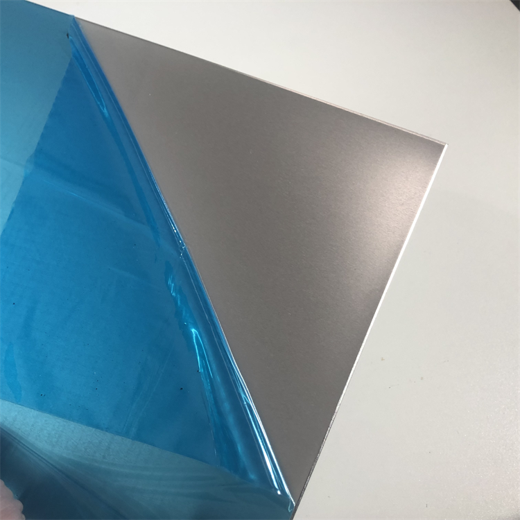 1060 H24 Covered with Protective Film Polished Mirrored Aluminum Sheet