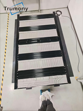 Custom 587-Cell Stamped Brazed Liquid Cooling Plate With Steel Frame for ESS Heat Dissipation