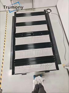Custom 587-Cell Stamped Brazed Liquid Cooling Plate With Steel Frame for ESS Heat Dissipation